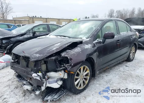 2013 Subaru Impreza 2.0I Premium z USA, uszkodzony, nr VIN JF1GJAC68DH022259